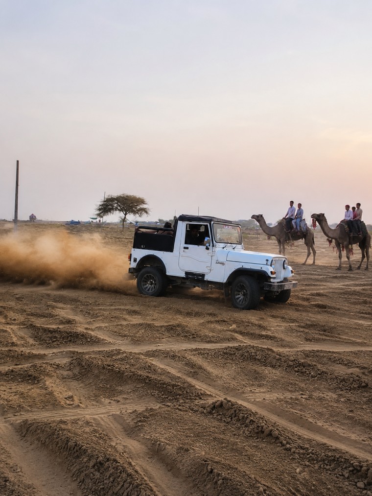 4x4 Desert Jeep Safari in Pushkar