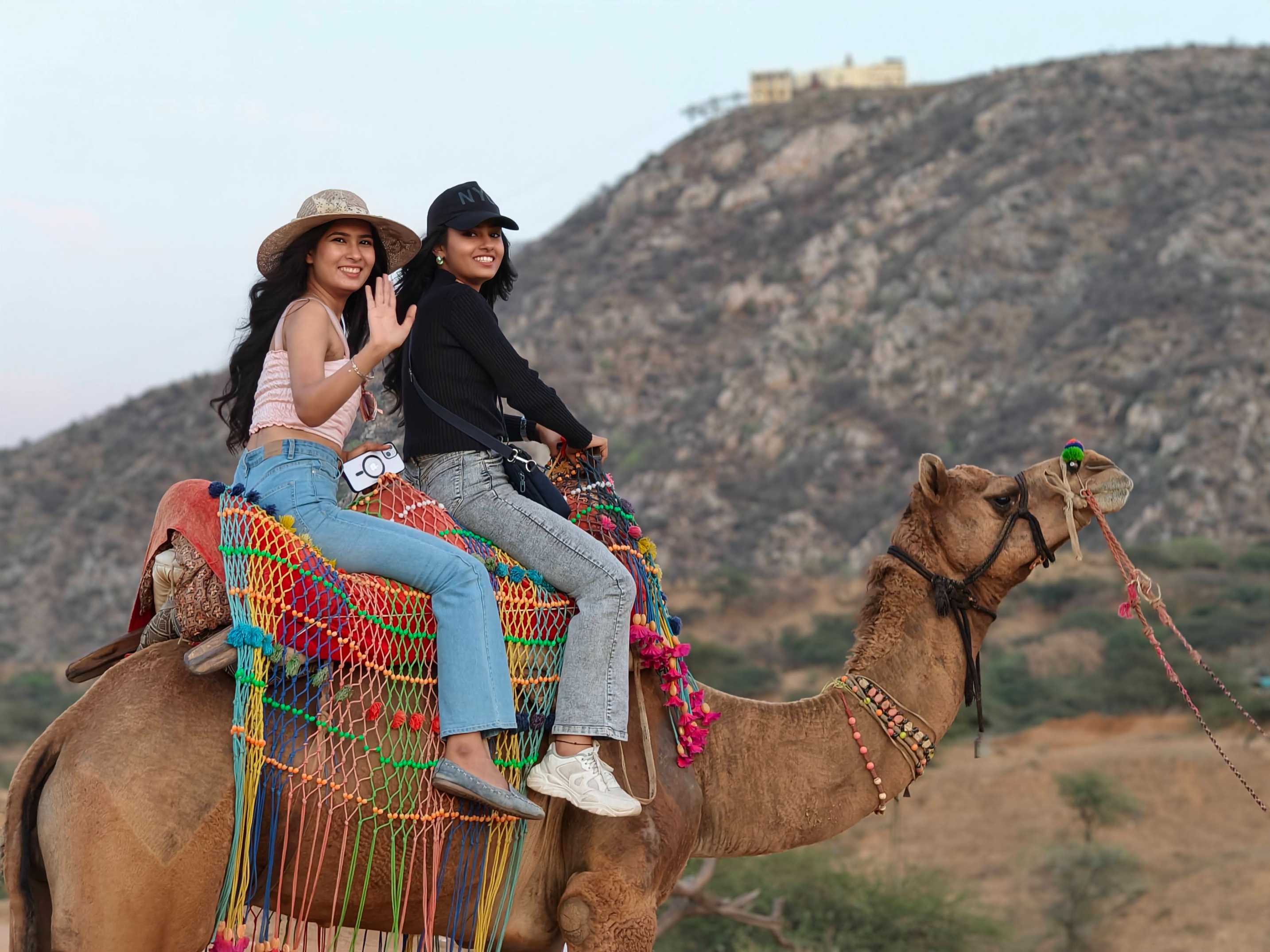 Sunset Camel Safari in Pushkar Desert