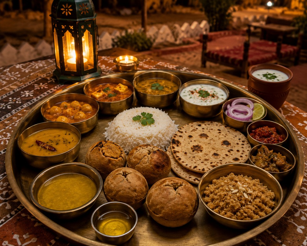 Traditional Rajasthani Dinner