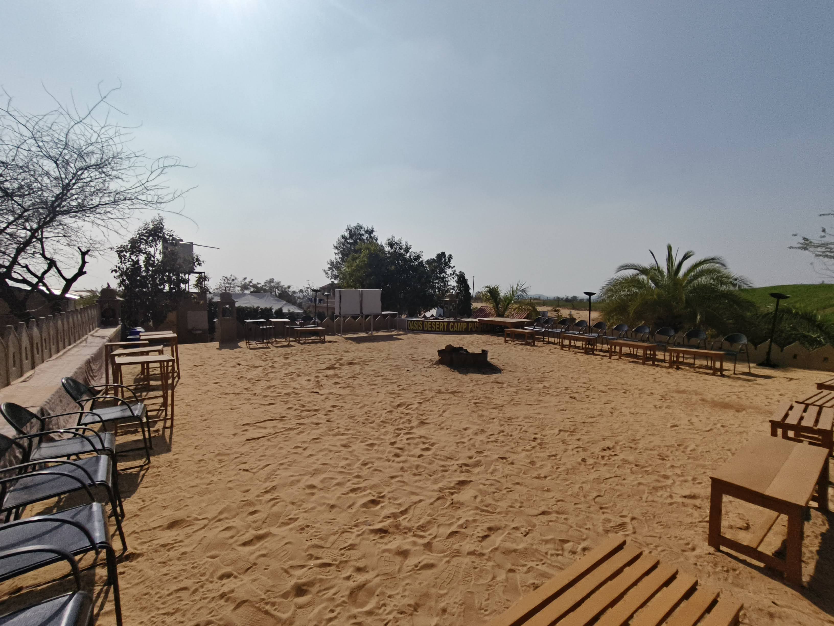 Experience the beauty, warmth & peaceful charm of Oasis Desert Camp by day.