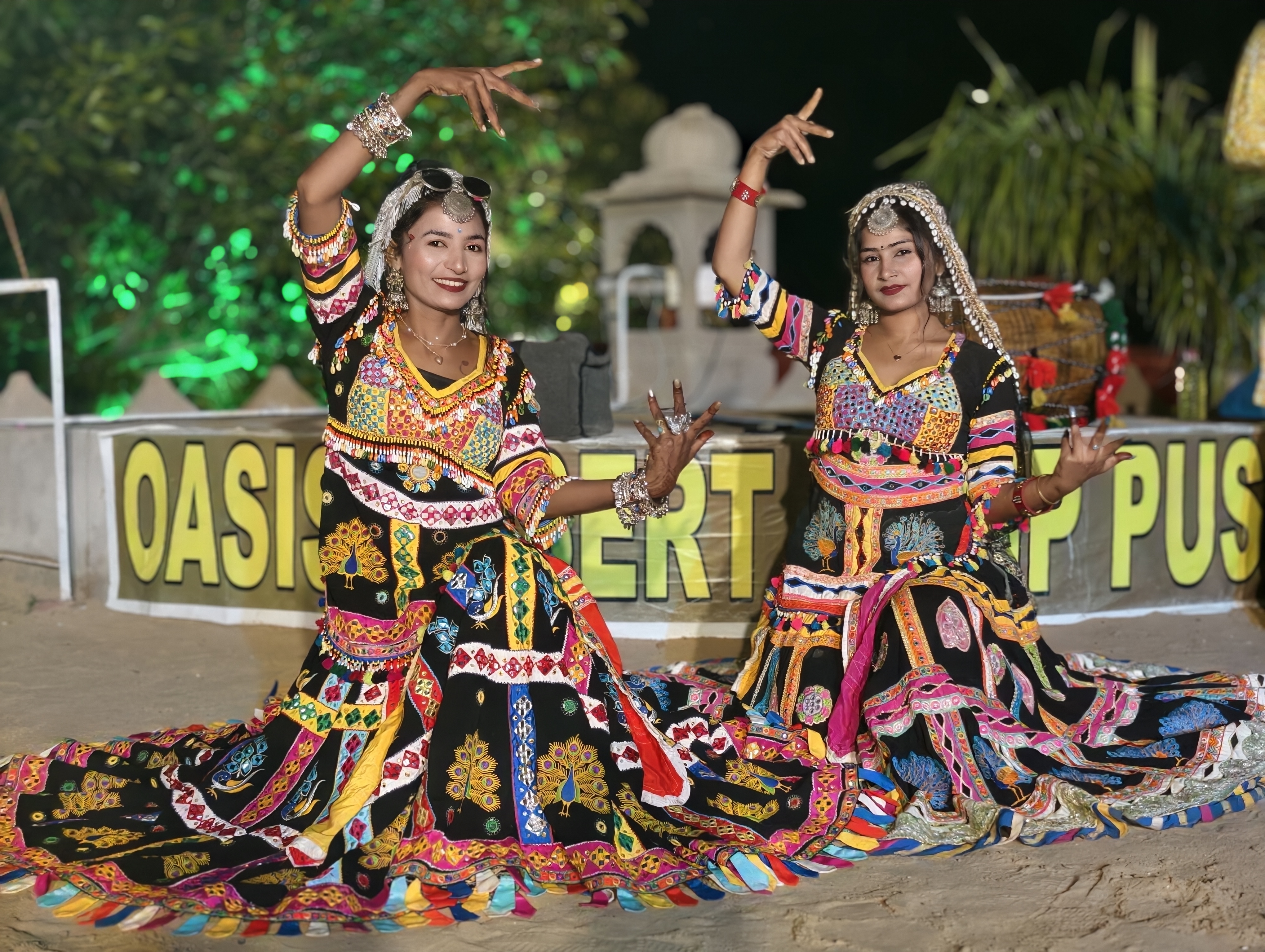Folk Dance, Music, Bonfire & the vibrant traditions of Rajasthan.