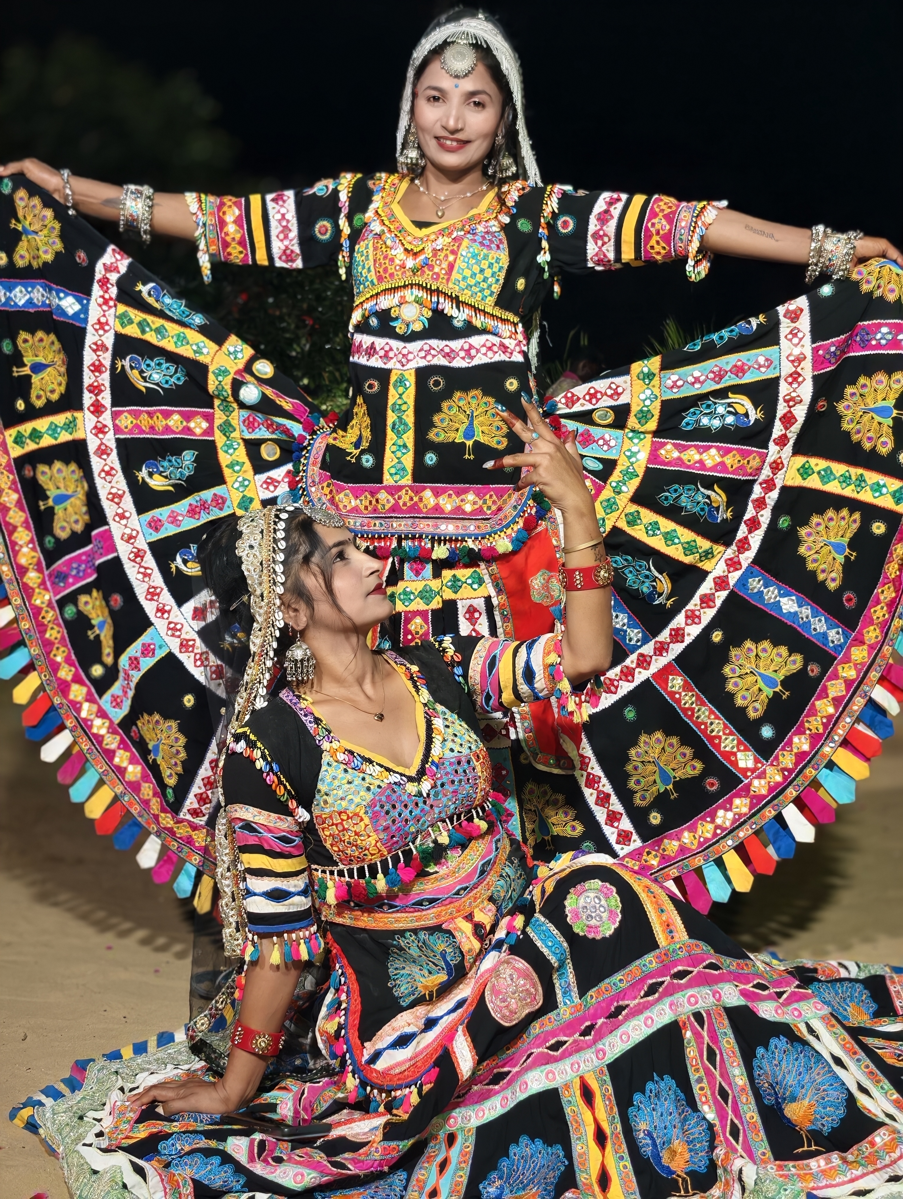 Folk Dance, Music, Bonfire & the vibrant traditions of Rajasthan.
