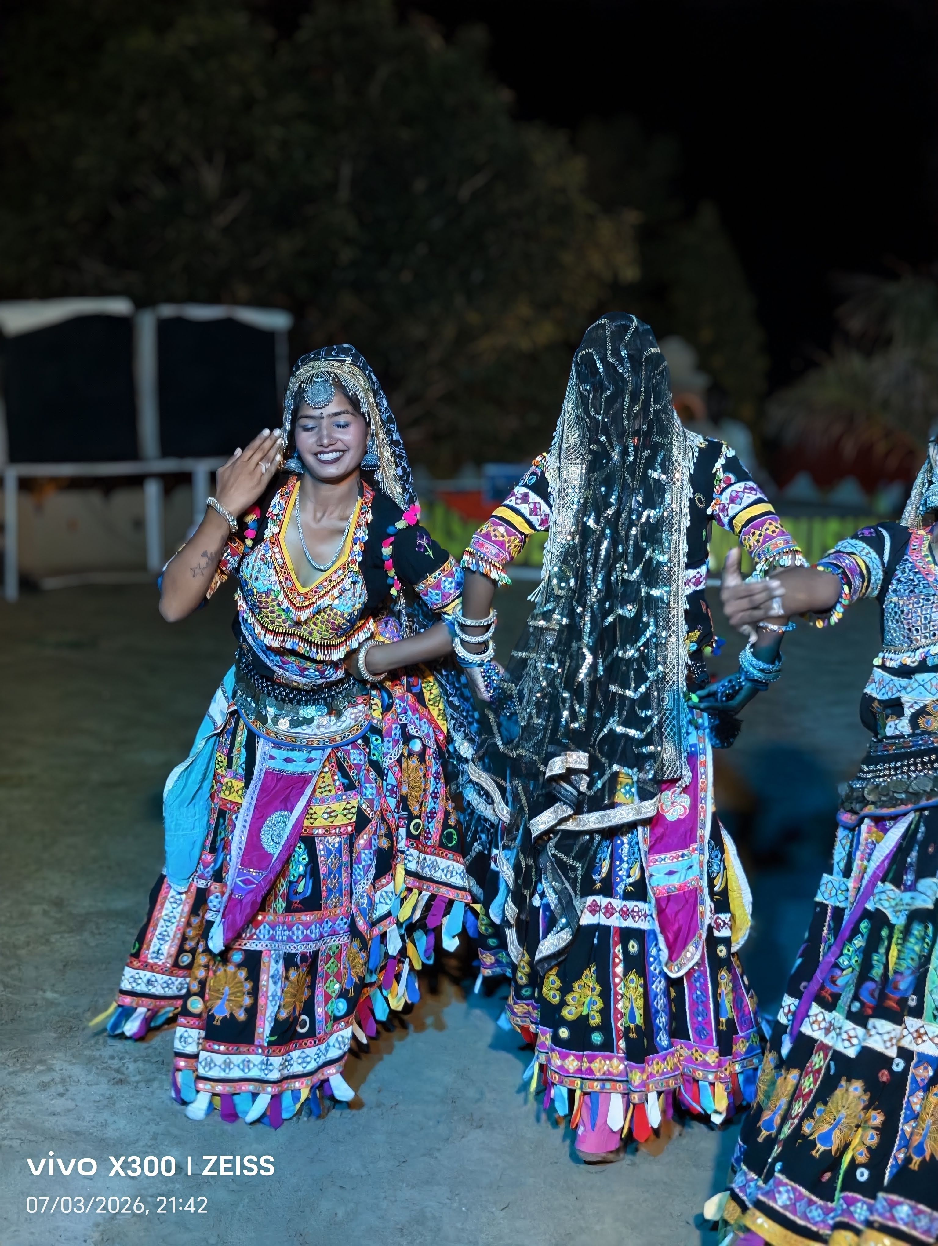 Folk Dance, Music, Bonfire & the vibrant traditions of Rajasthan.