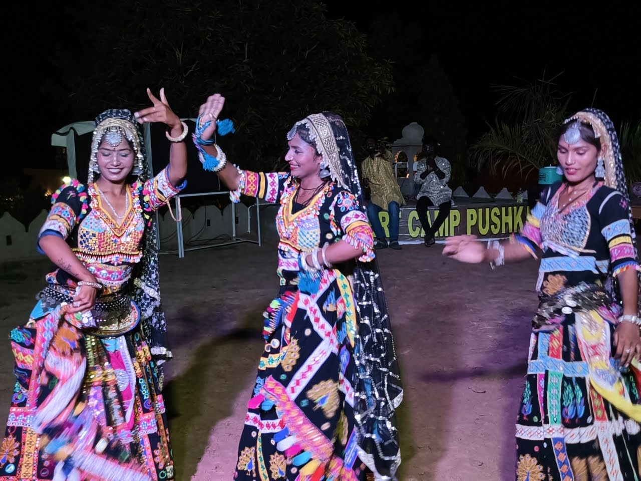 Folk Dance, Music, Bonfire & the vibrant traditions of Rajasthan.