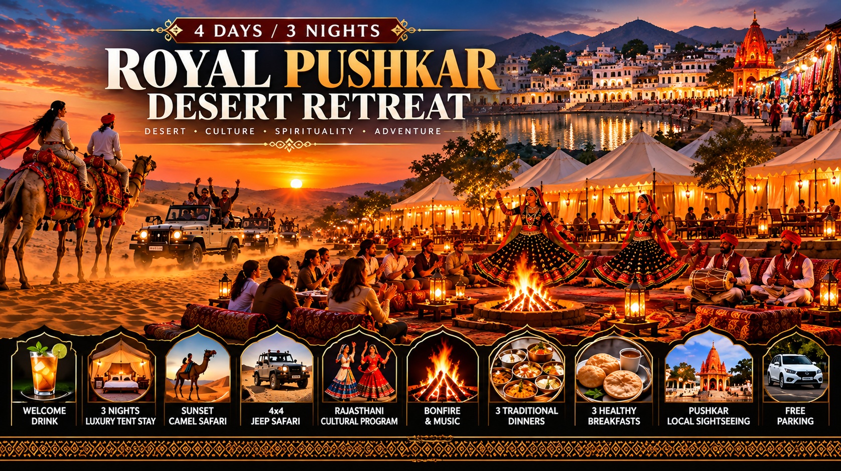 Royal Pushkar Desert Retreat